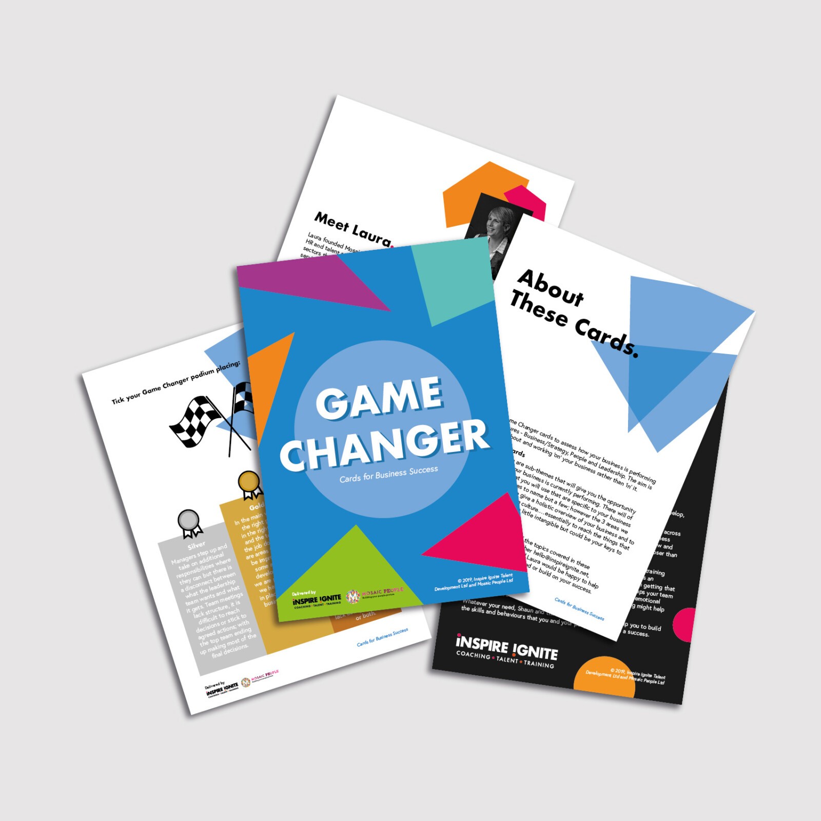 GAME CHANGER Cards For Business Team Success Inspire Ignite