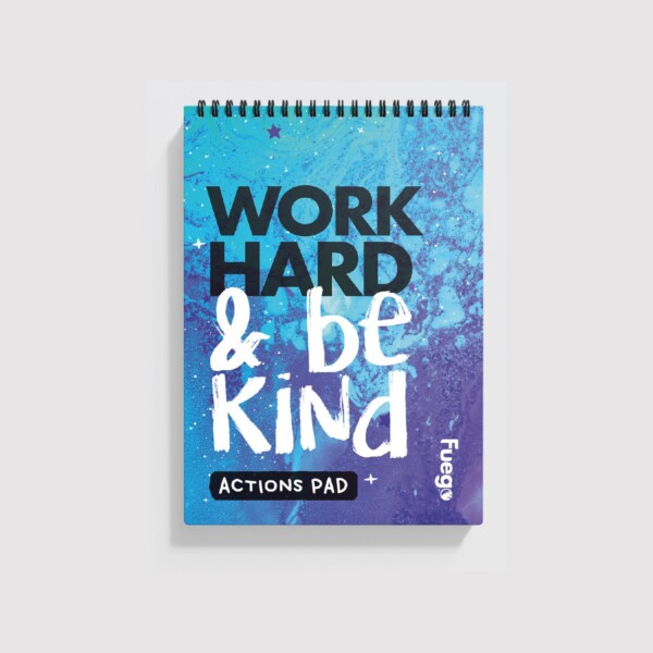 Work hard & be kind (A5)